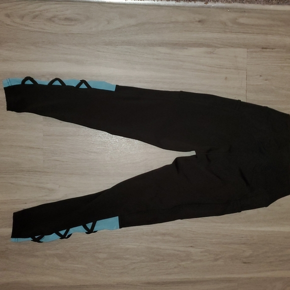 Popfit Lily leggings black/blue Small - Picture 2 of 2